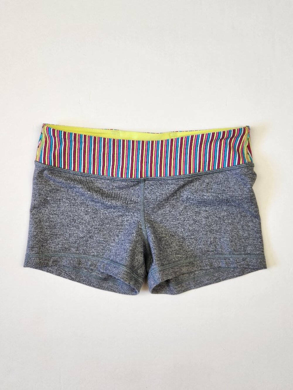 Ivivva by Lululemon Reversible Workout Athletic Bike Shorts sz 12